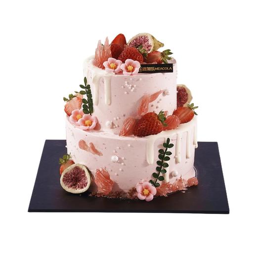 绯色莓果【动物奶油生日蛋糕】 商品图0