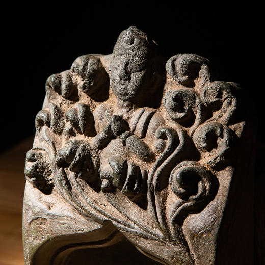 北朝佛造像古砖制砚 商品图2