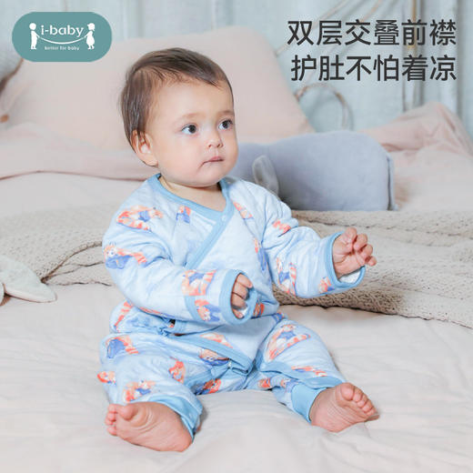 【29元秒杀】ibaby×outlast太空科技恒温婴幼儿竹棉超柔空气层哈衣爬服连体衣 商品图4