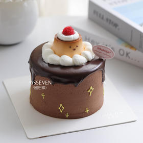 巧克力焦糖小布丁