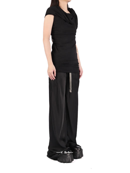 Rick Owens | CONCORDIANS 不对称褶皱上衣 商品图2