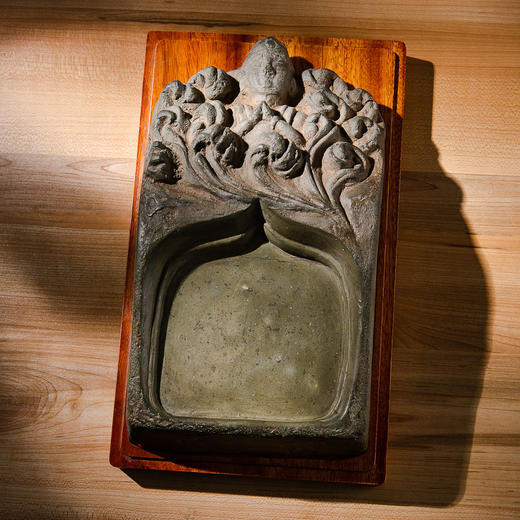 北朝佛造像古砖制砚 商品图4