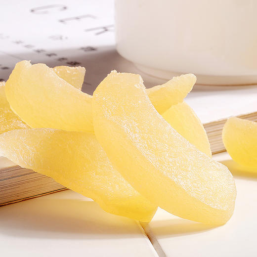 百草味 水蜜桃白桃果干 100g/袋水蜜桃子肉果脯蜜饯水果干零食小吃 商品图3