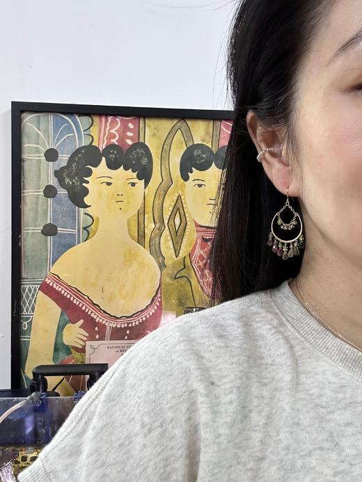 SpoiledBrat Jewelry Carol系列 | 碧玺橄榄石耳环 商品图5