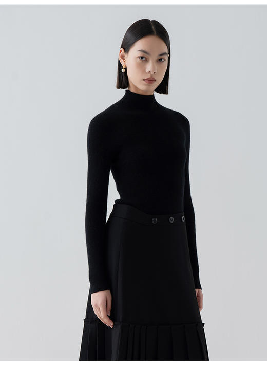 VogoPetite2025女士100%羊绒半高领衫BP141E1310 商品图5