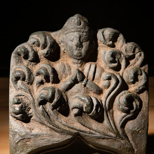 北朝佛造像古砖制砚 商品图1