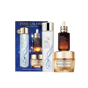 【门店直发】ESTĒE LAUDER雅诗兰黛升级再生护肤3件套 原生露200ml 7代小棕瓶50ml胶原霜75ml
