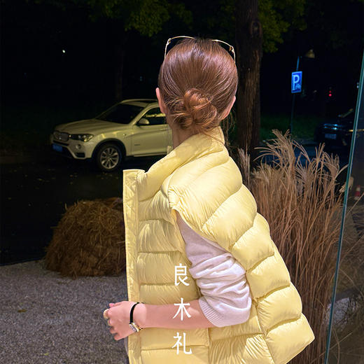 【特价不退换】【预售7天】良木礼鹅绒马甲（D25103429） 商品图3