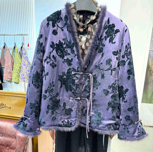 缇汇绣水貂外套7399 商品图0