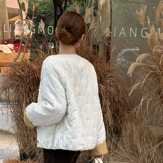 【特价不退换】【预售7天】良木礼国风盘扣外套（D25102705） 商品图4