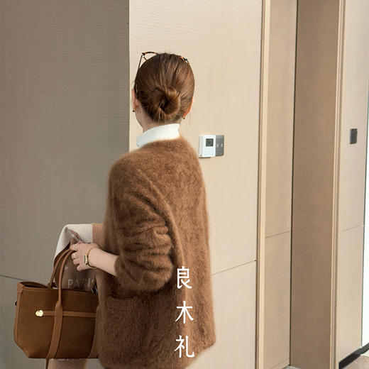 【特价不退换】【预售7天】良木礼山羊绒开衫（3920） 商品图5