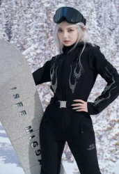 ISEEMIGGA雪服水钻火焰(套装)