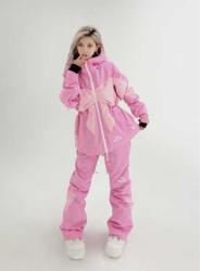 ISEEMIGGA雪服粉色立体蝴蝶结 商品图0