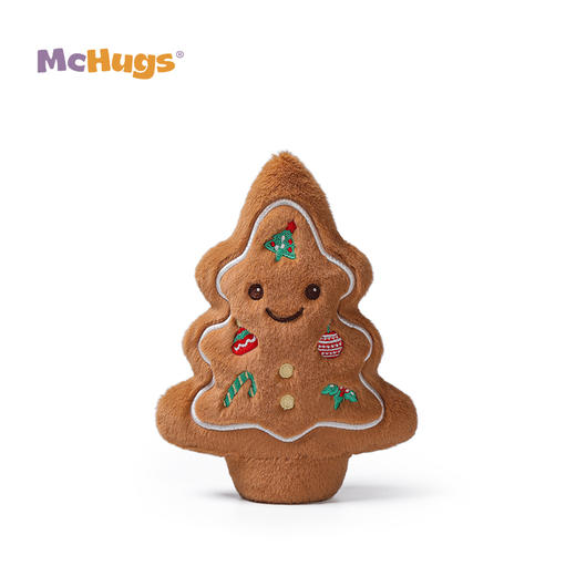 MChugs 圣诞树姜饼 18CM 圣诞玩偶毛绒娃娃玩具摆件生 日礼物公仔 商品图2