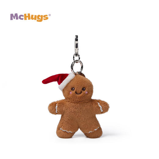 MChugs 姜饼人钥匙扣 辛云来同款玩偶毛绒玩具生日圣诞礼物公仔 商品图2