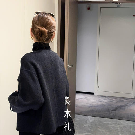【预售7天】良木礼绵羊毛短外套（D25102837） 商品图2