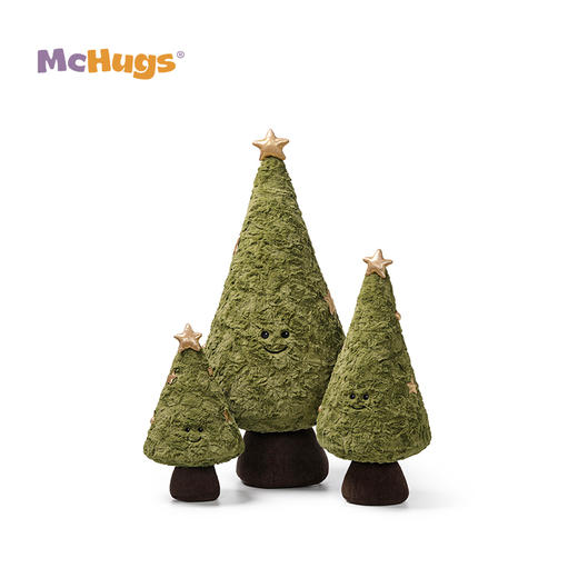 MChugs 星雪松圣诞树 玩偶毛绒娃娃玩具摆件 生日礼物公仔 商品图1