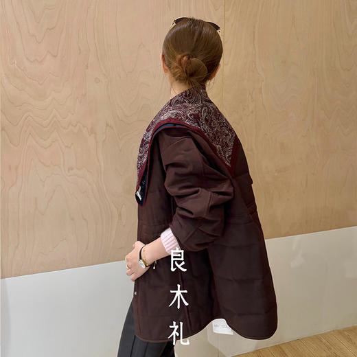 【预售7天】良木礼圆领抽绳外套（D25103433） 商品图7