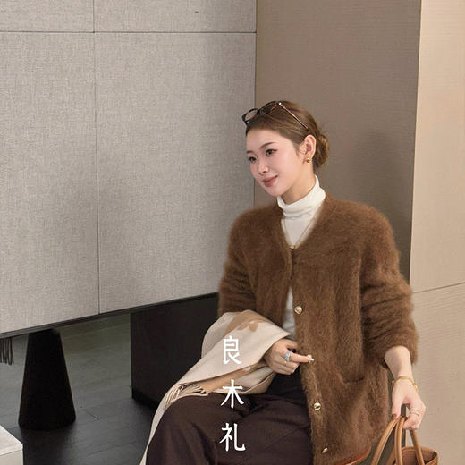 【特价不退换】【预售7天】良木礼山羊绒开衫（3920） 商品图3