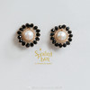 SpoiledBrat Jewelry花环系列 | 灰珍珠斜长石/月光石/尖晶石耳钉 商品缩略图10