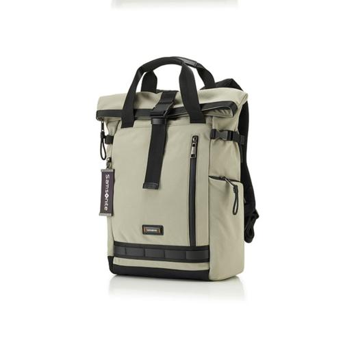 新秀丽LUCIA系列时尚轻盈可扩容卷顶双肩包TM7*201 商品图0