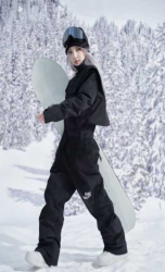 ISEEMIGGA雪服黑金小香风