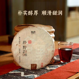 「拾野2006」十九年老熟茶，醇厚甜润（357g）