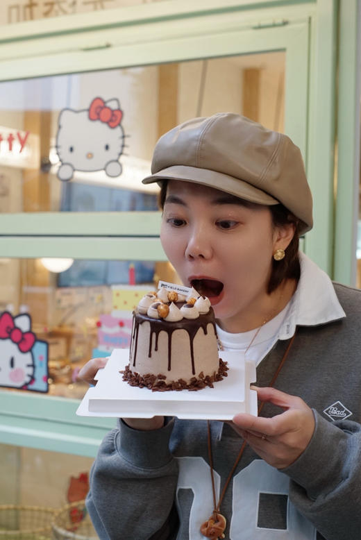 雪山巧克力榛子蛋糕 4寸 商品图4