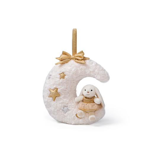 MChugs 圣诞来瑞特兔 月亮挂饰毛绒娃娃摆件生日礼物公仔 商品图0