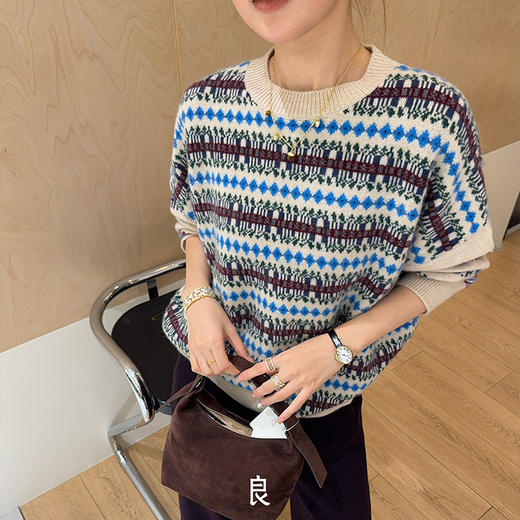 【部分现货】良木礼山羊绒上衣（D2510312F) 商品图2