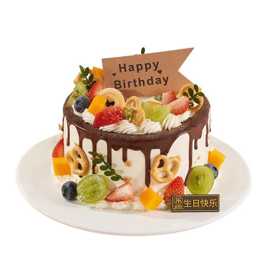 果巧云顶【动物奶油生日蛋糕W】 商品图0