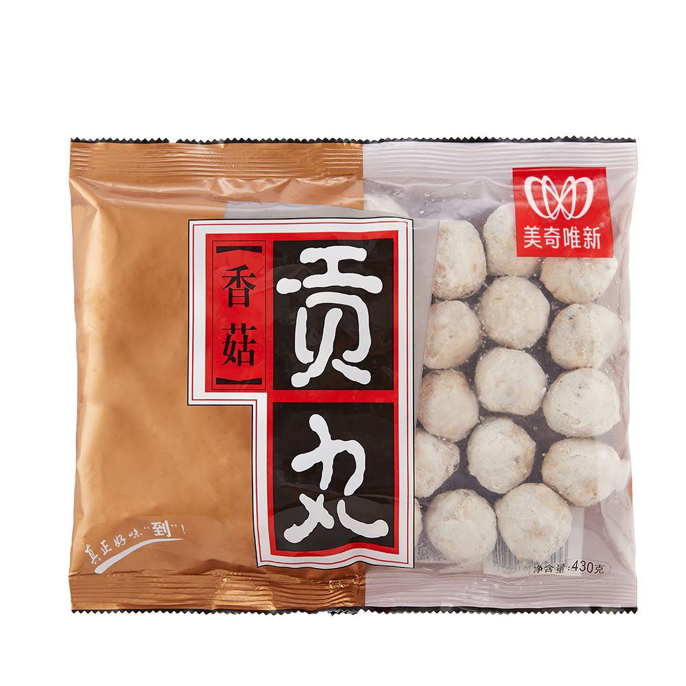 【冻品】美奇唯新 430g香菇贡丸