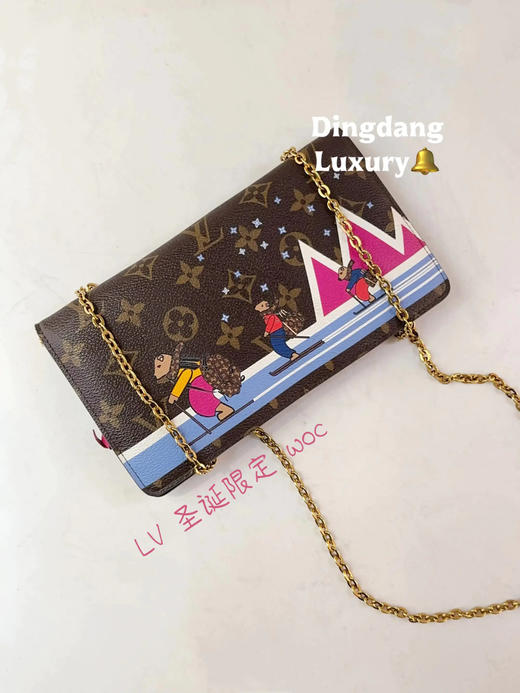 LV 圣诞 滑雪系列 老花 woc 链条包 商品图0