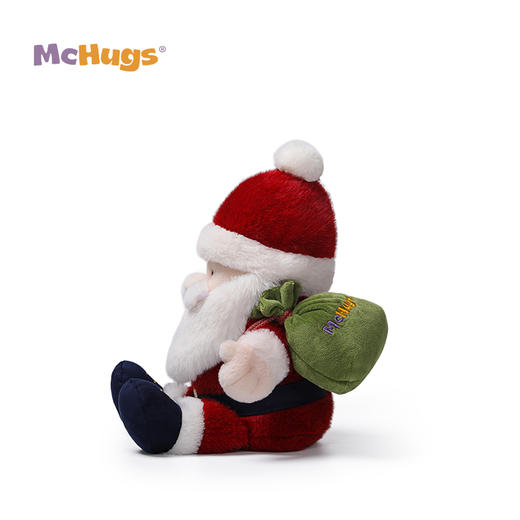MChugs 雪夜圣诞老人 圣诞节雪夜圣诞老人玩偶毛绒娃娃玩具摆件生日礼物公仔 商品图2