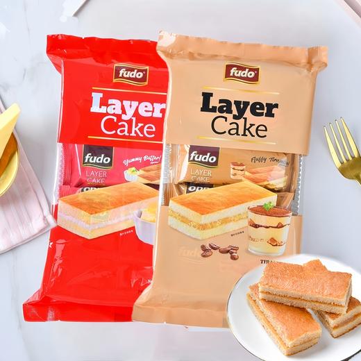 福多牌奶油味/提拉米苏味蛋糕144g 精美包装 独立便携 152846/152847 商品图0