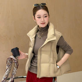 【特价不退换】【预售7天】良木礼鹅绒马甲（D258350）