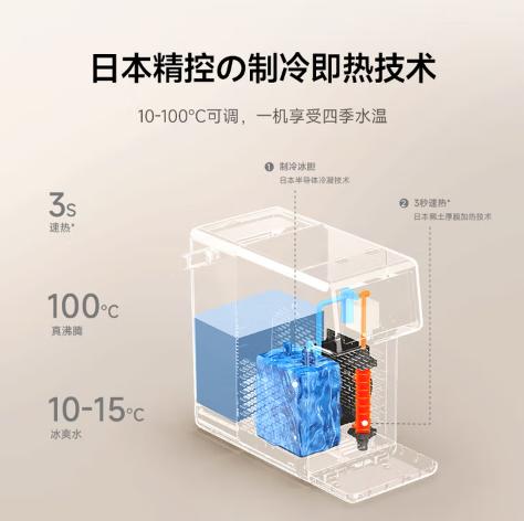 日本正负零冷即热饮水机CKP-J140 商品图1