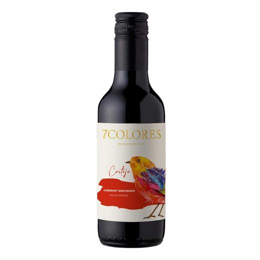 七彩系列赤霞珠干红葡萄酒187.5ML 商品图0