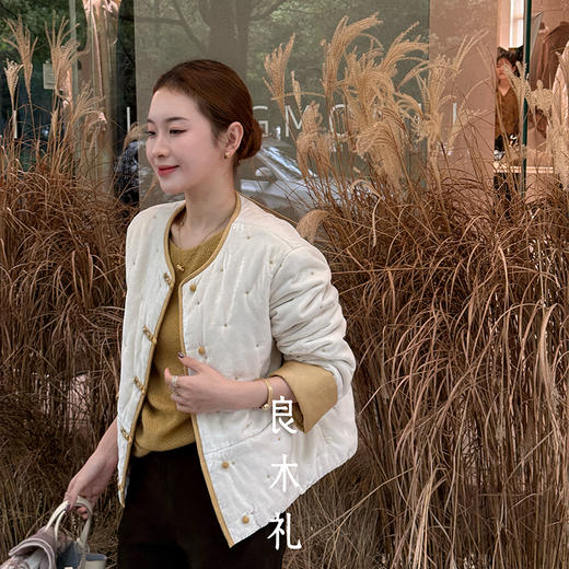 【特价不退换】【预售7天】良木礼国风盘扣外套（D25102705） 商品图2