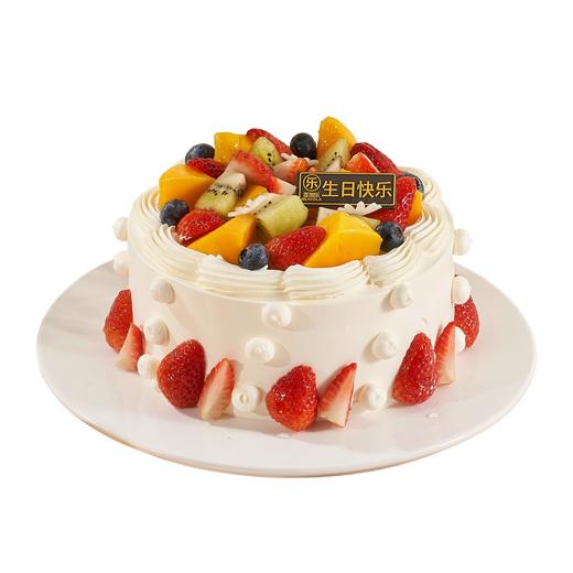 璀璨果香【动物奶油生日蛋糕W】 商品图0