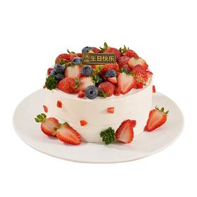 莓好时光【动物奶油生日蛋糕W】