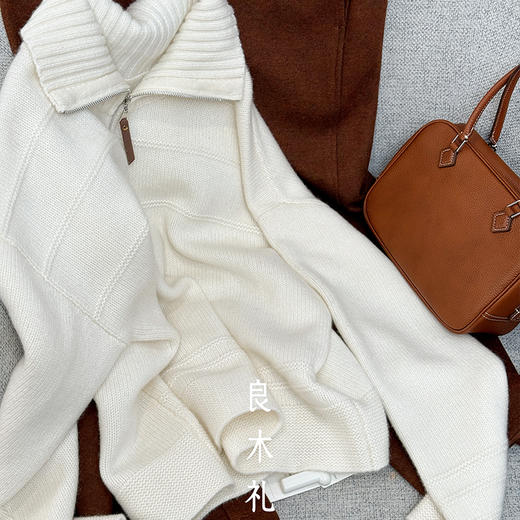 【预售7天】良木礼山羊绒上衣（D25102823F） 商品图7