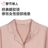 都市丽人女士睡衣丝光缎家居服短袖长裤针织短袖套装LHC1E7 商品缩略图3