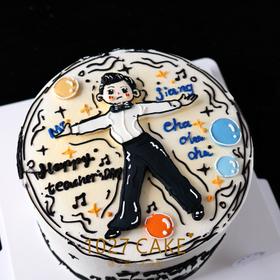 1027CAKE |  拉丁男孩  手绘（提前1-2天）