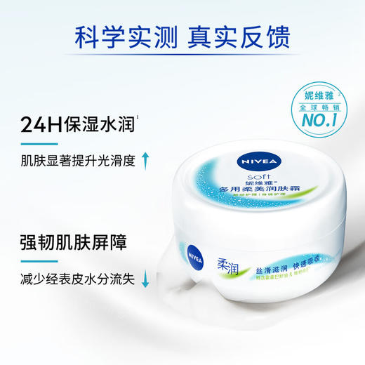 妮维雅多用柔美润肤霜200ml 商品图2