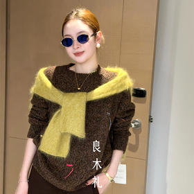 【预售7天】良木礼丝羊绒上衣（D25102831F）