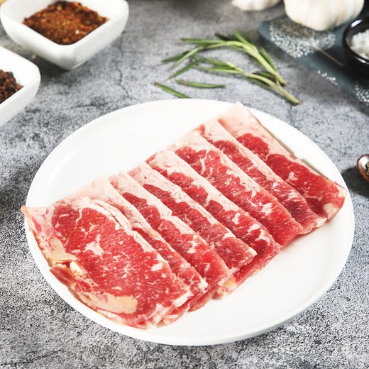 山洋整切日式涮烤谷饲牛五花肉片150g【GA】 商品图1