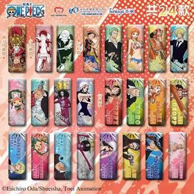 海贼王 航海王 德莱斯罗兹系列 长条徽章 吧唧 全24种 6包/盒 国谷