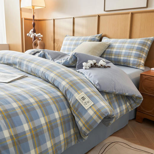 【多样屋专柜】悠梦嘉居梵品水洗棉冬被150*200CM2500克 商品图2