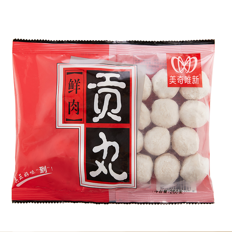 【冻品】美奇唯新 260g鲜肉贡丸